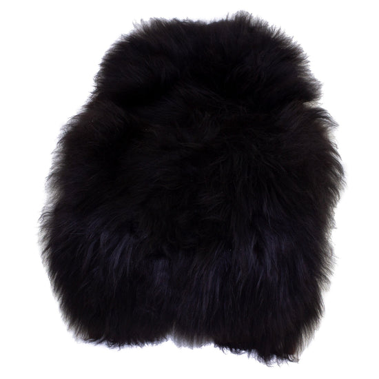 Black Icelandic Sheepskin