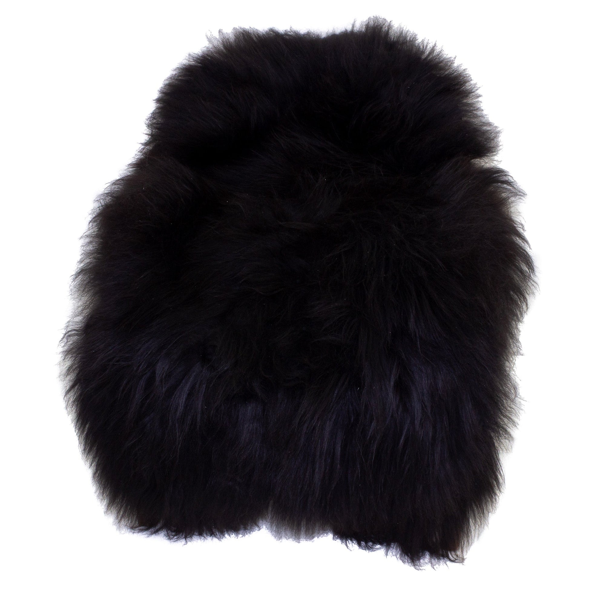 Black Icelandic Sheepskin