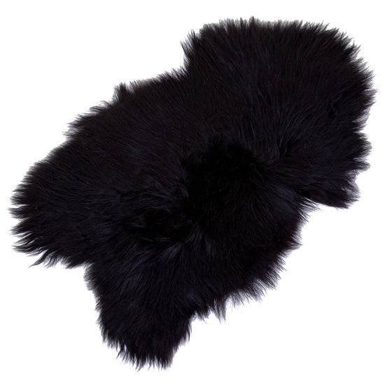Black Icelandic Sheepskin