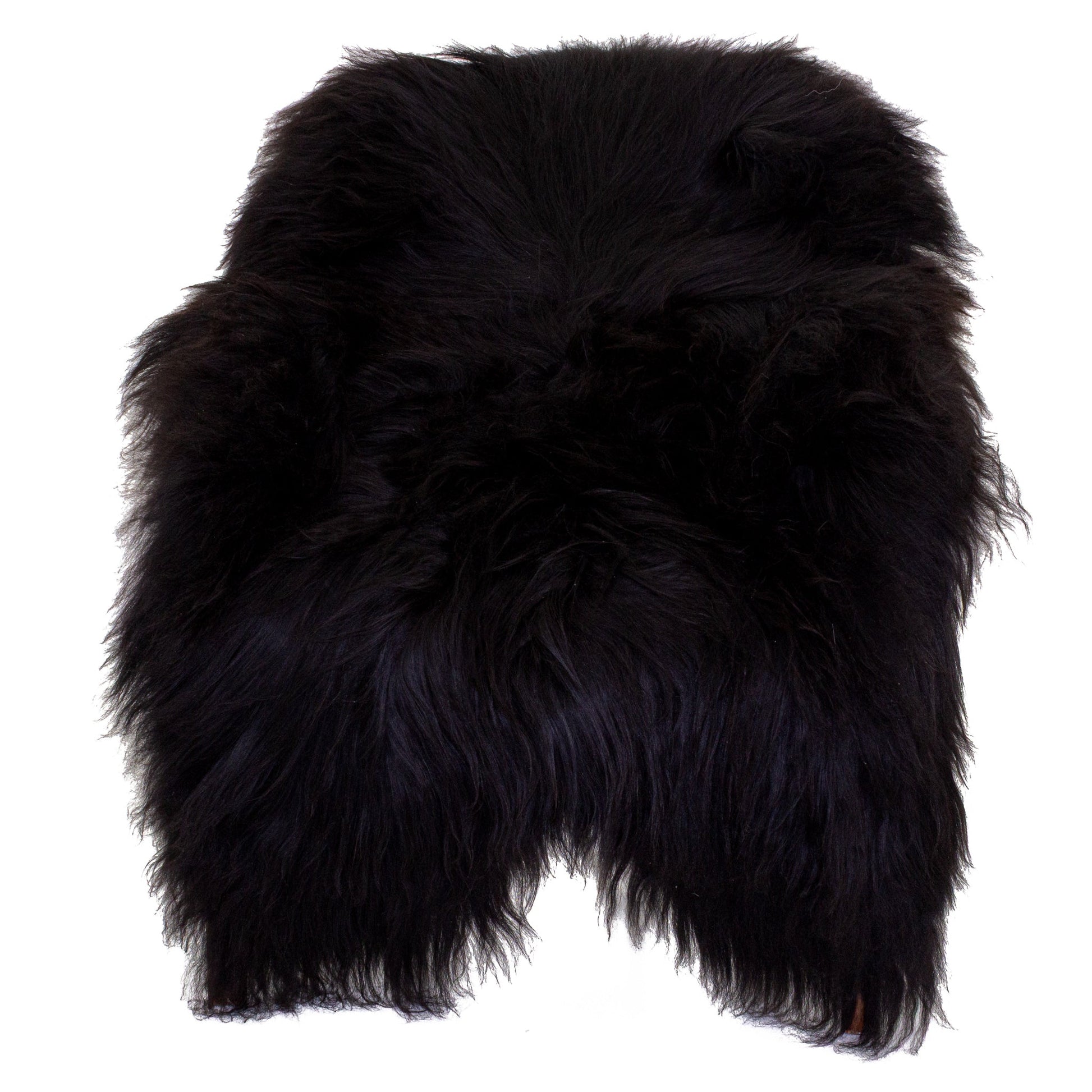 Black Icelandic Sheepskin