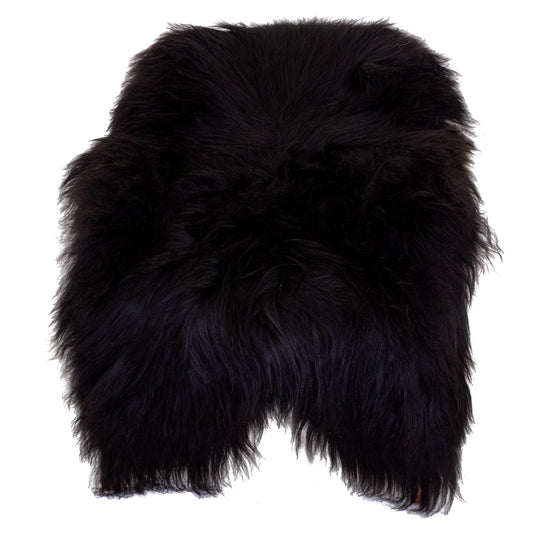 Black Icelandic Sheepskin