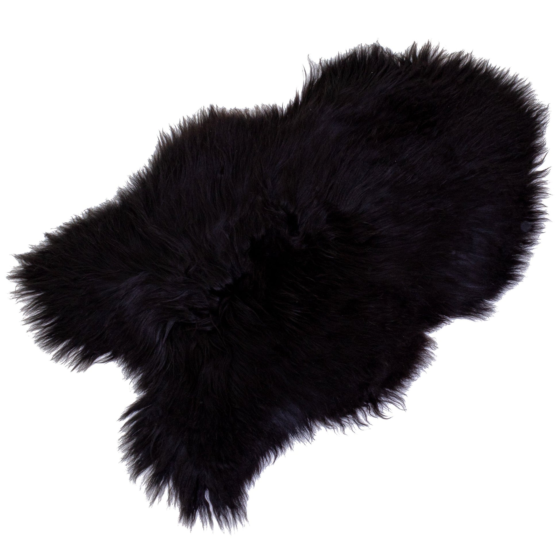 Black Icelandic Sheepskin