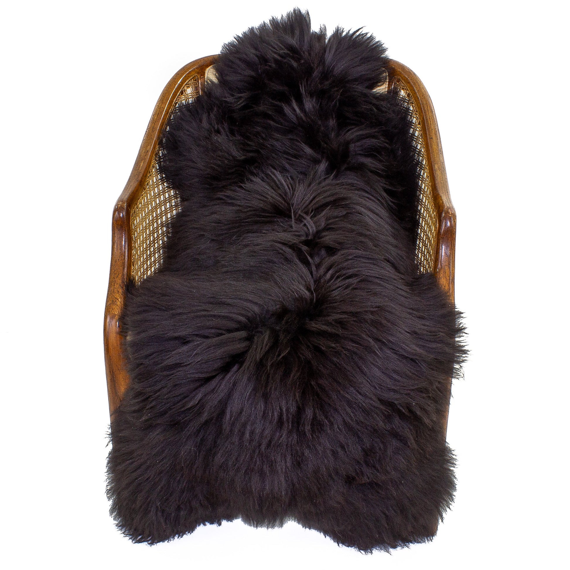 Medium Wool Black Sheepskin