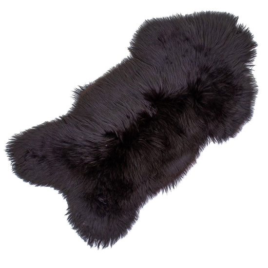 Medium Wool Black Sheepskin