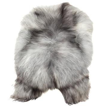 Black White Gray Icelandic Sheepskin