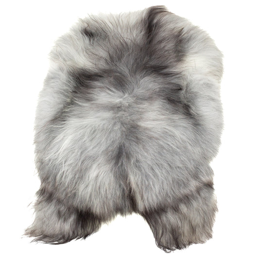 Black White Gray Icelandic Sheepskin