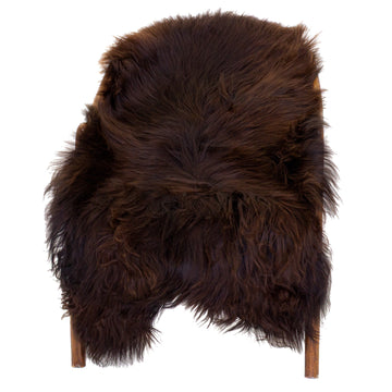 Blackish Auburn Icelandic Sheepskin