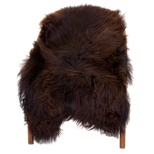 Blackish Auburn Icelandic Sheepskin