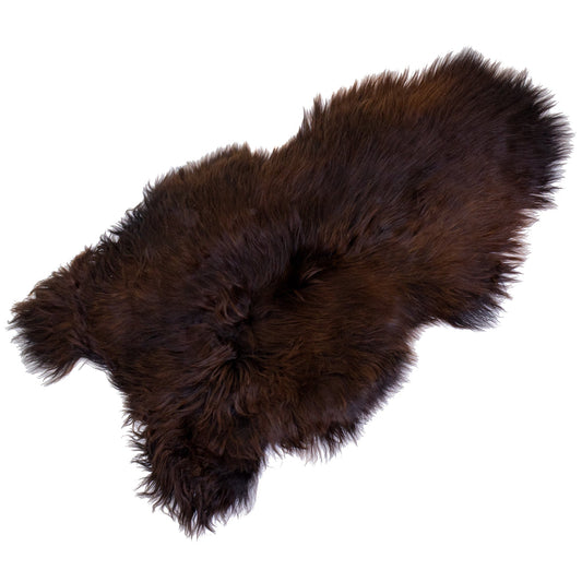 Blackish Auburn Icelandic Sheepskin