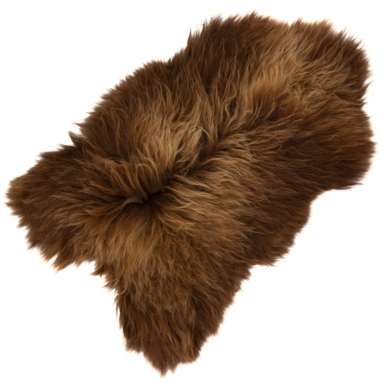 Blonde Brown Icelandic Sheepskin Rug
