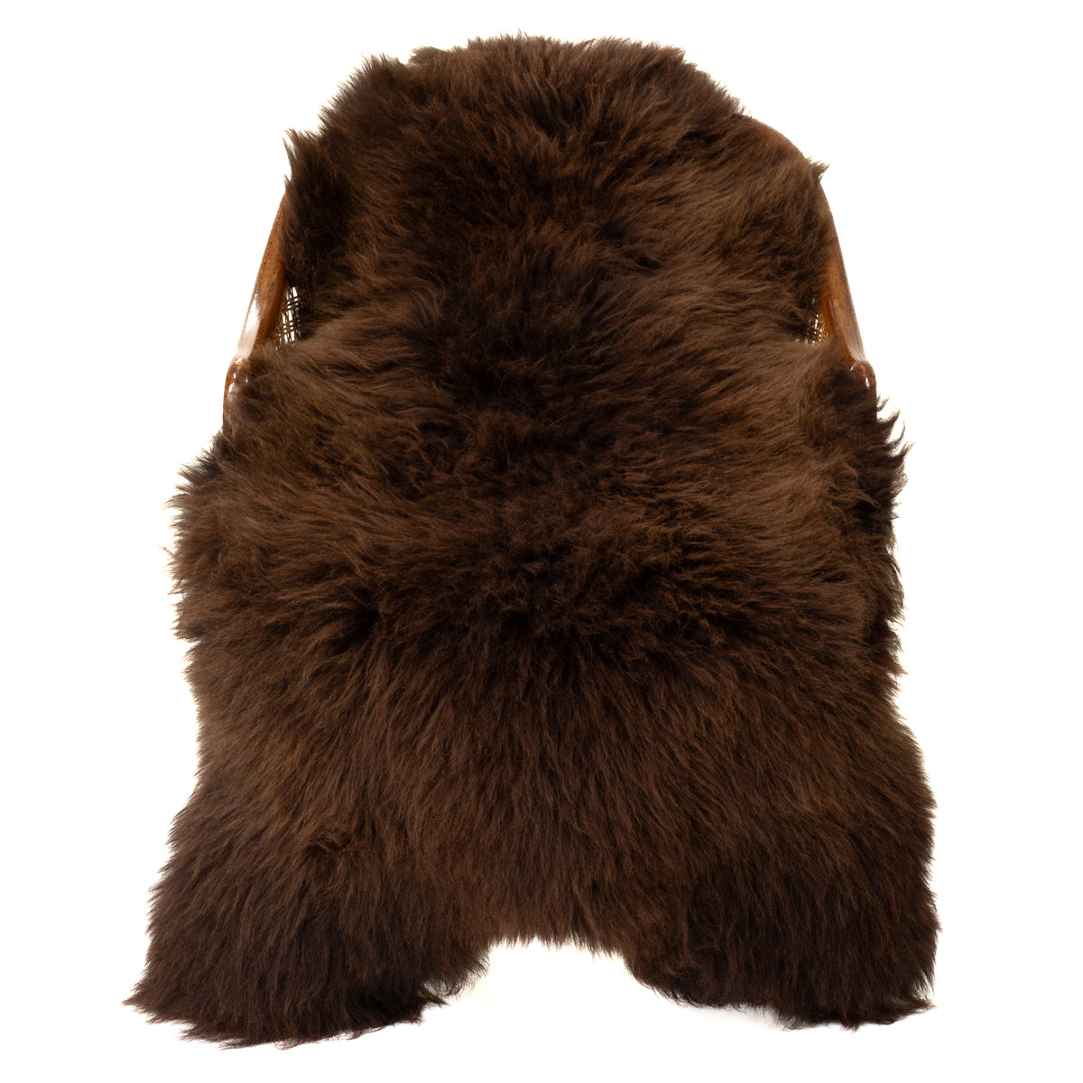 Cushy Brown Sheepskin
