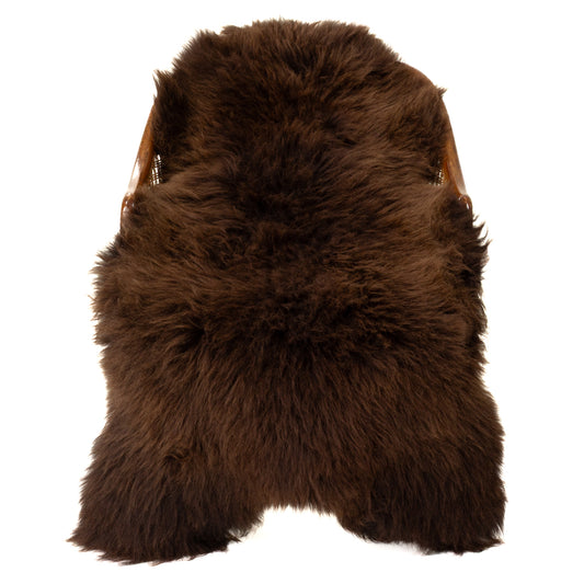 Cushy Brown Sheepskin
