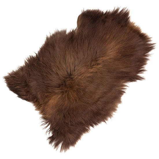 Brown Icelandic Sheepskin Rug