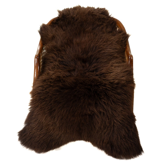 Cushy Brown Sheepskin