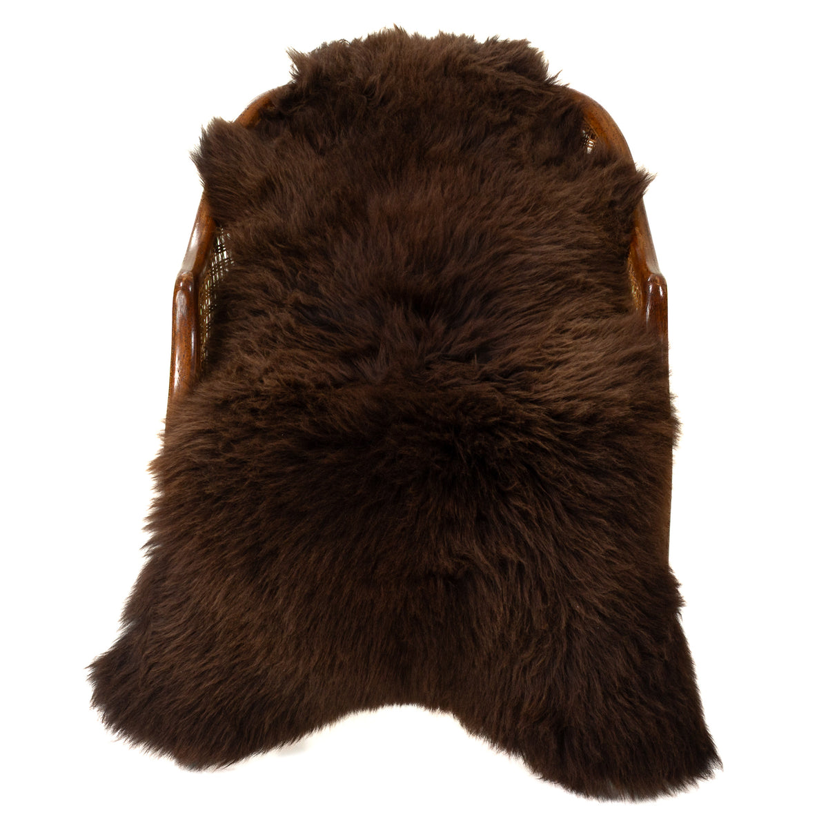 Cushy Brown Sheepskin