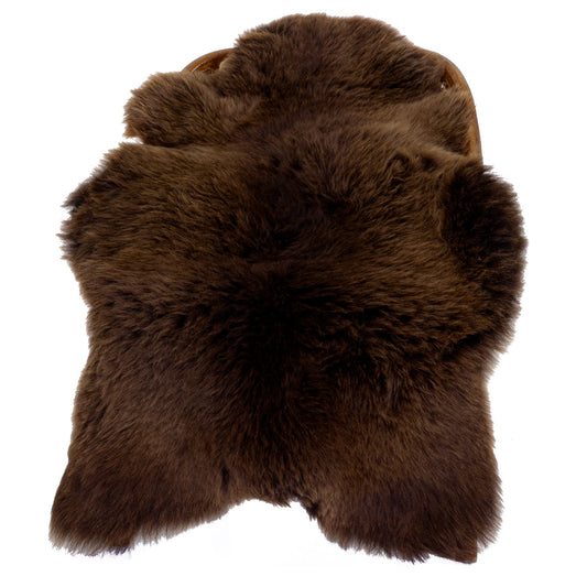 Cushy Brown Sheepskin