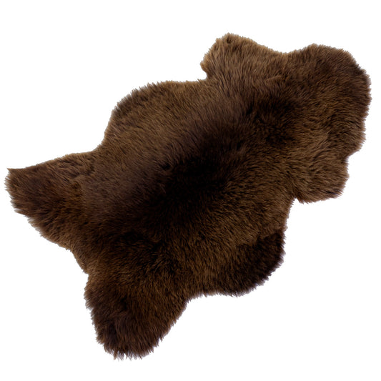 Cushy Brown Sheepskin