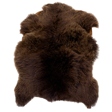 Cushy Brown Sheepskin