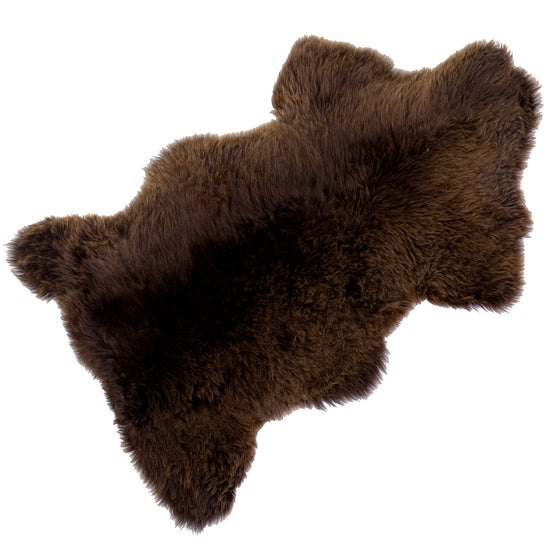 Cushy Brown Sheepskin