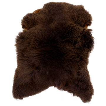 Cushy Brown Sheepskin