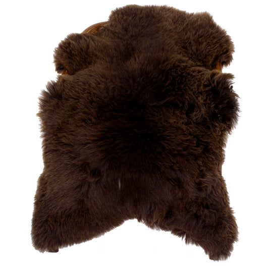Cushy Brown Sheepskin