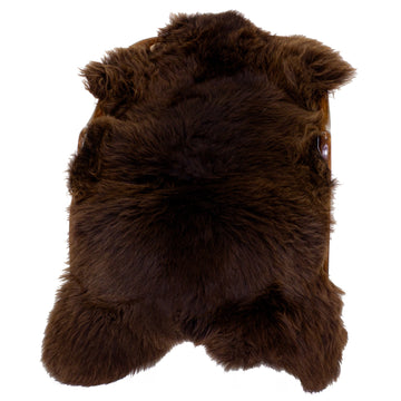 Cushy Brown Sheepskin