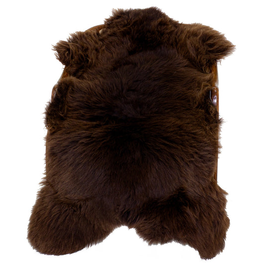 Cushy Brown Sheepskin