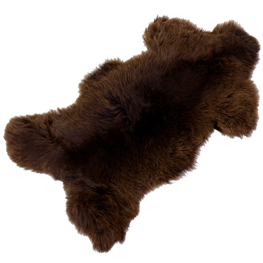 Cushy Brown Sheepskin