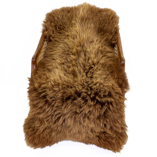 Large Cushy Blonde Brown Swedish Sheepskin