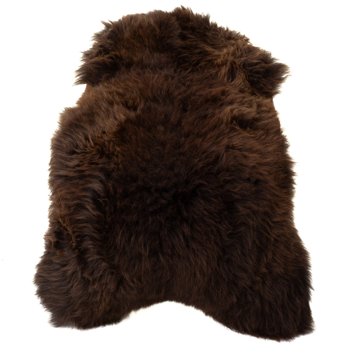 Large Thick Cushy Brown Sheepskin