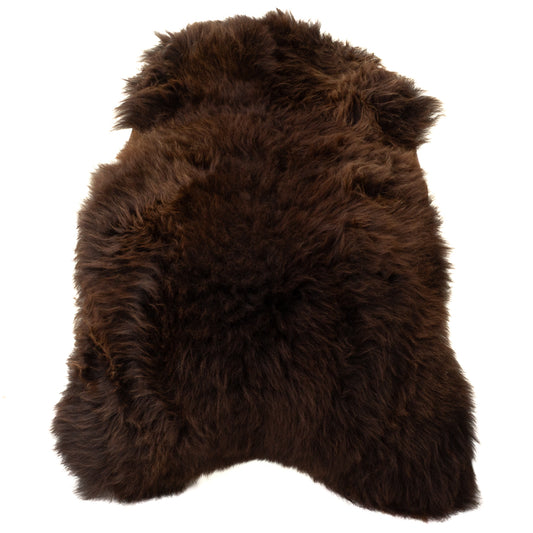 Large Thick Cushy Brown Sheepskin