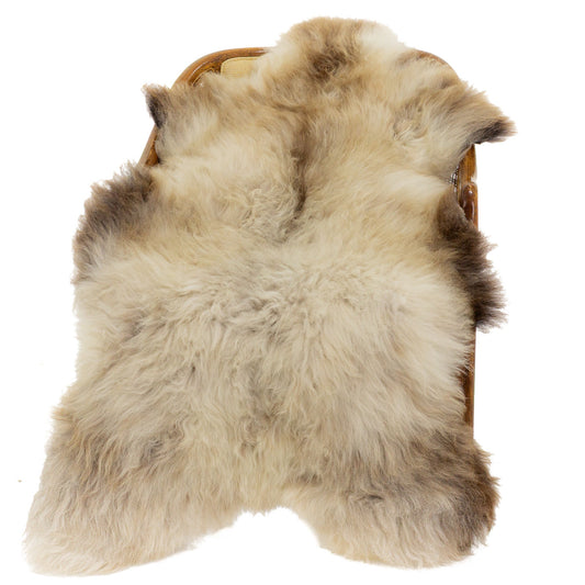 Cushy Light Brown w Creamy Gray Sheepskin