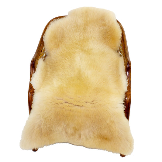 Cushy Short Wool Mottled Sheepskin