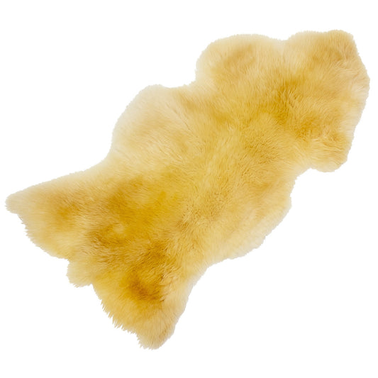 Cushy Short Wool Mottled Sheepskin