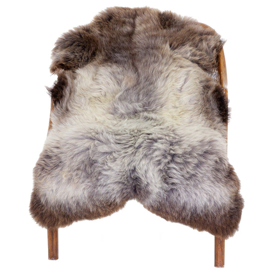 Cushy Gray Silver with Dark Sheepskin