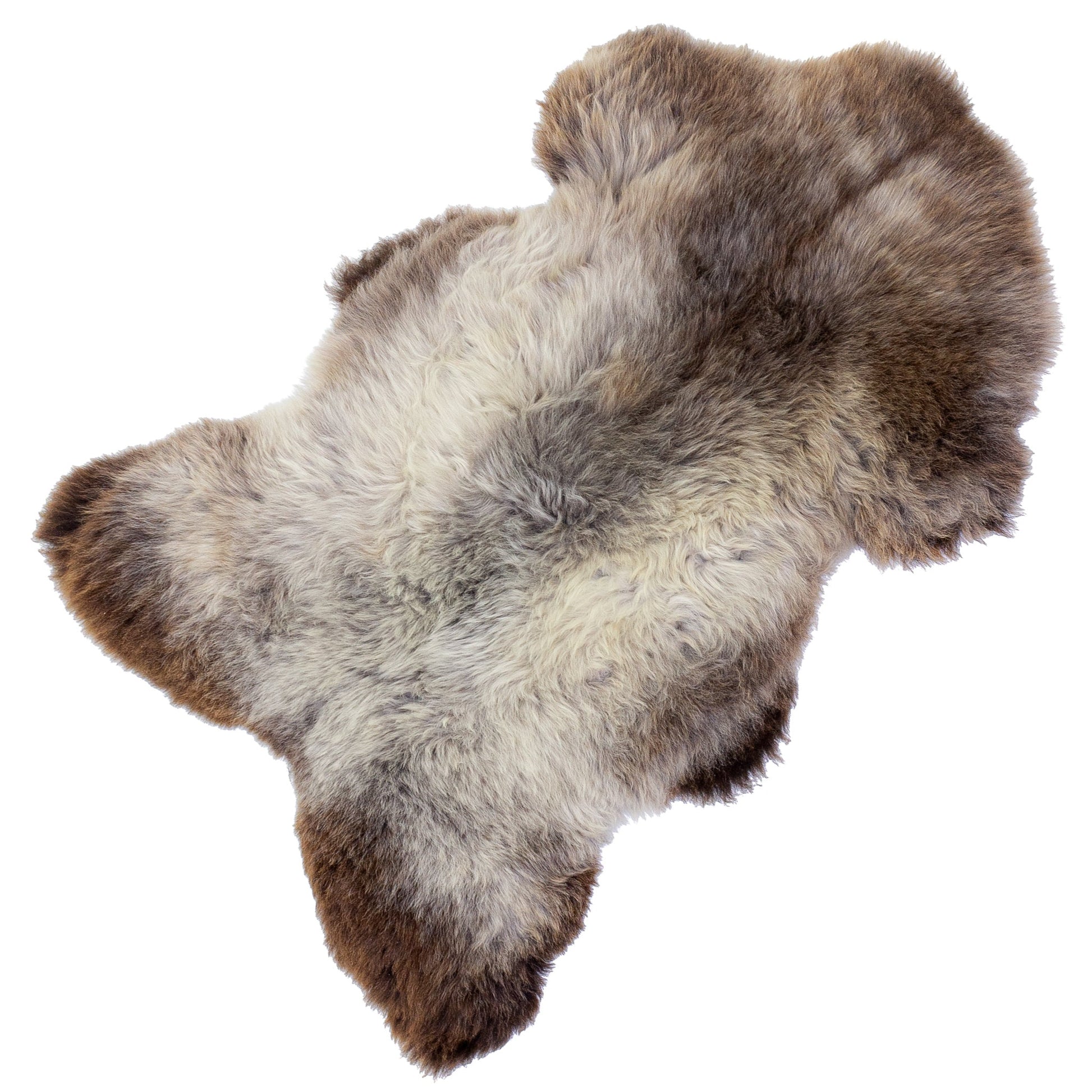 Cushy Gray Silver with Dark Sheepskin