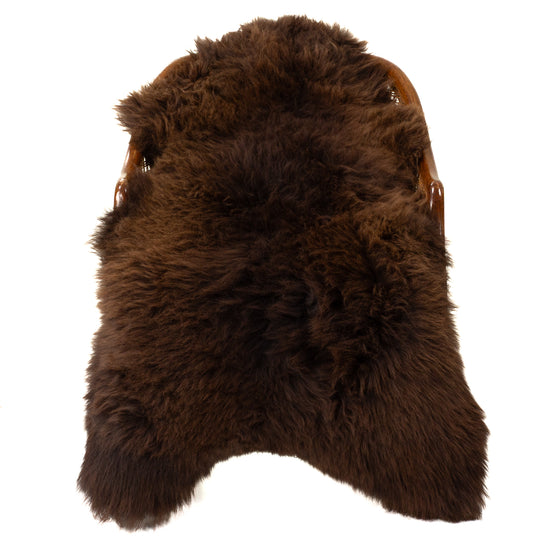 Thick Cushy Brown Sheepskin