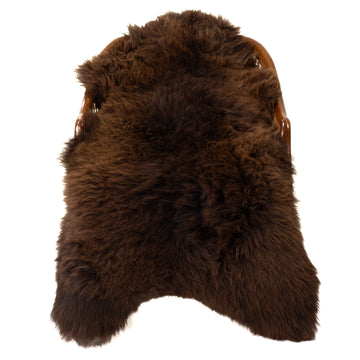 Thick Cushy Brown Sheepskin