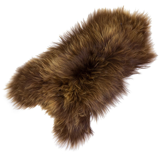 Dark Brown Mix Icelandic Sheepskin