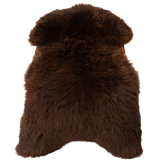 Huge Long Wool Thick Cushy Brown Sheepskin