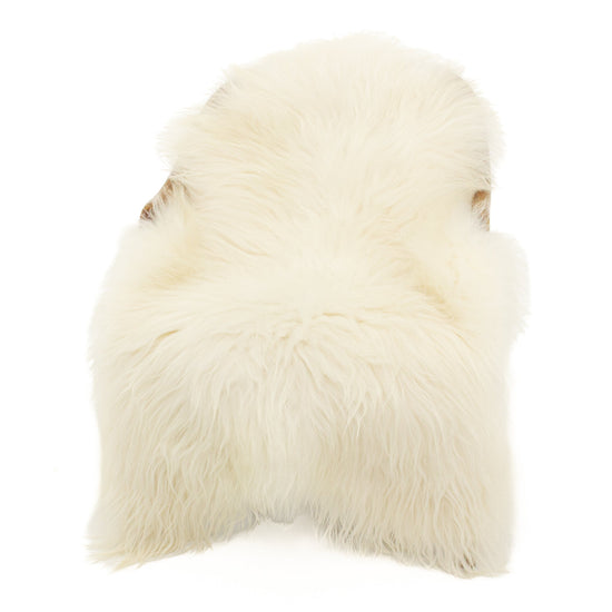 Ivory White Icelandic Sheepskin