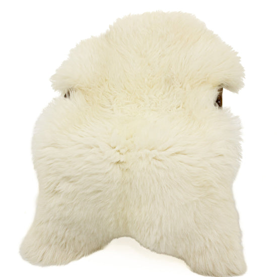 Jumbo Ivory White Sheepskin