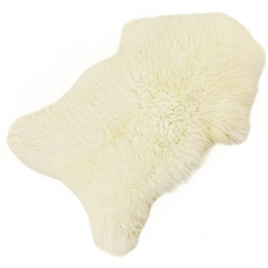 Jumbo Ivory White Sheepskin