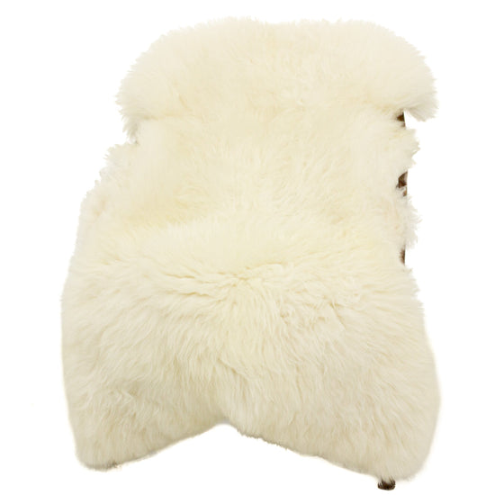 Large Ivory White Sheepskin