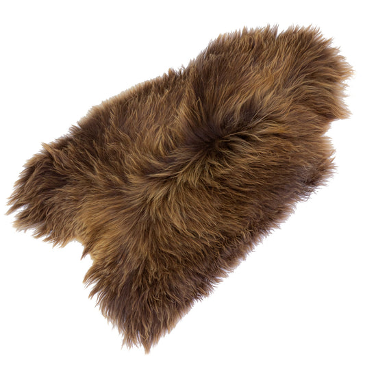 Large Blonde Brown Icelandic Sheepskin