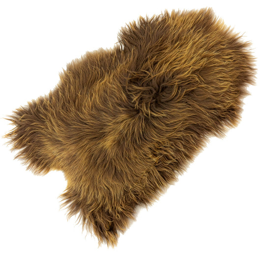 Large Blonde Brown Icelandic Sheepskin