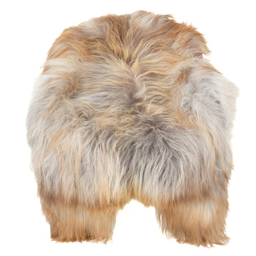 Large Brown Gray Mix Icelandic Sheepskin
