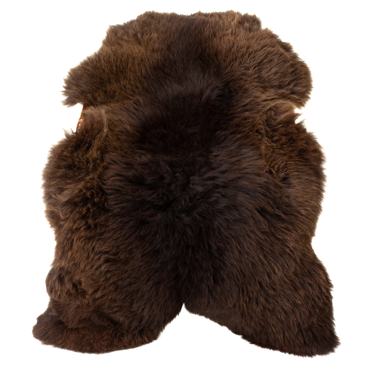 Large Thick Cushy Brown Sheepskin