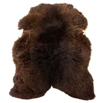 Large Thick Cushy Brown Sheepskin