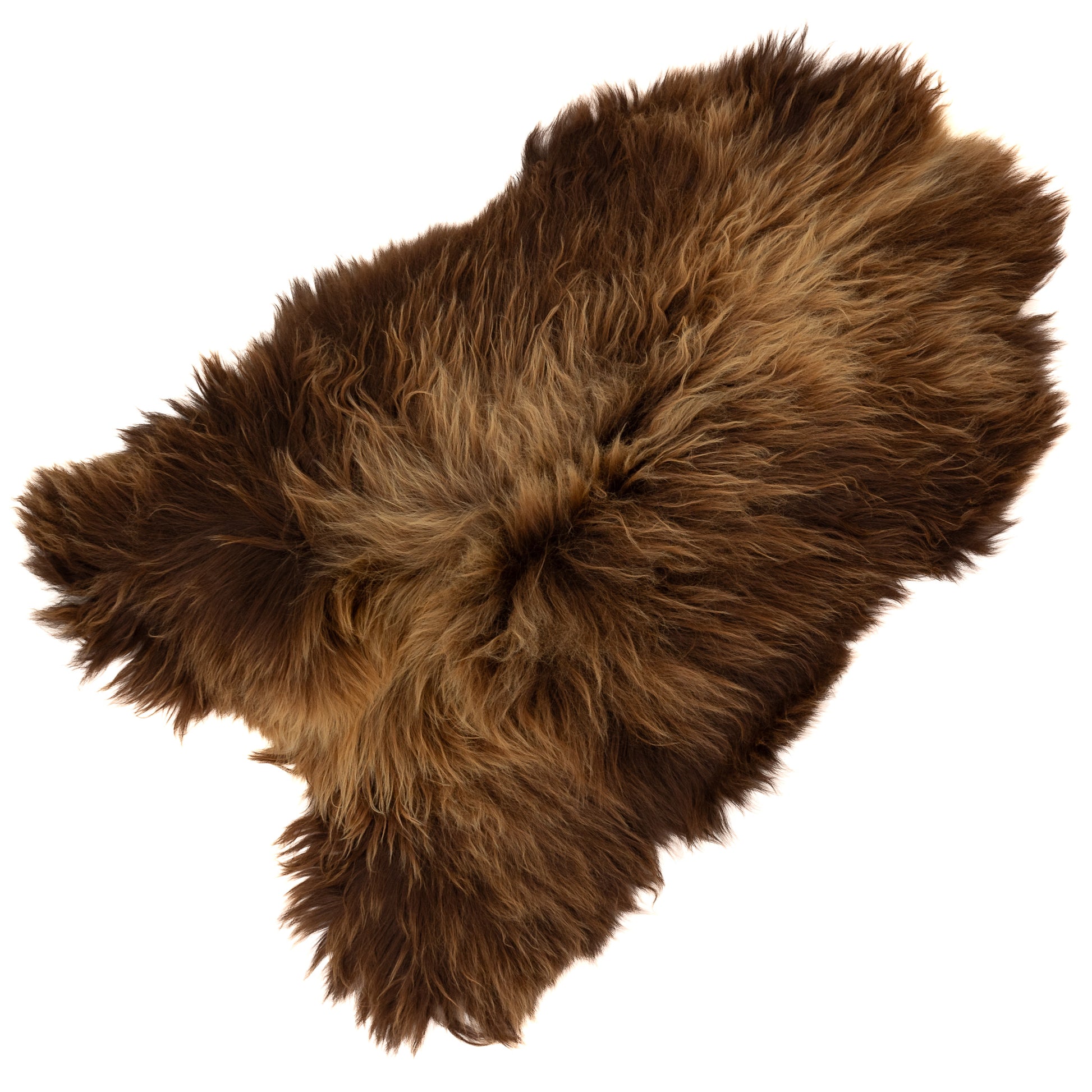 Large Lighter Blonde Brown Icelandic Sheepskin Rug